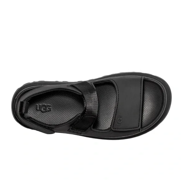 UGG Women's Goldenglow Sandals Black - Picture 2 of 7